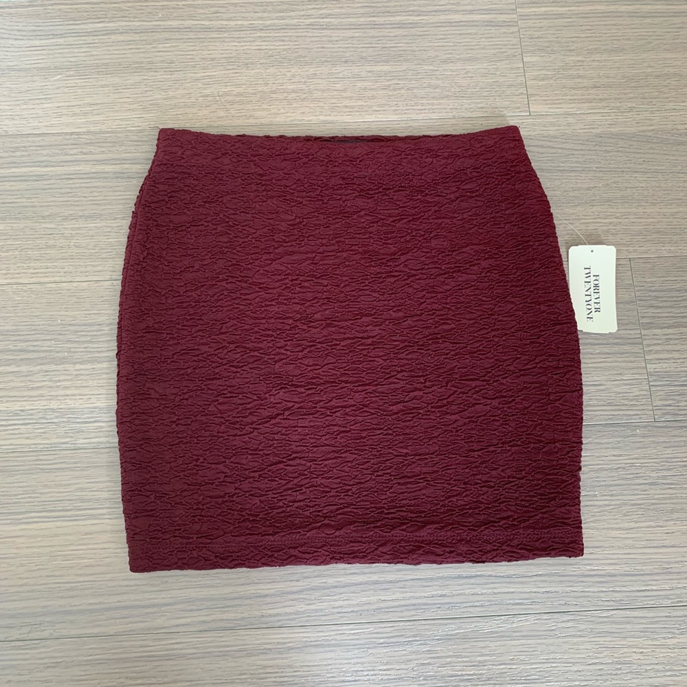 NWT Forever 21 Body-Con Mini Skirt